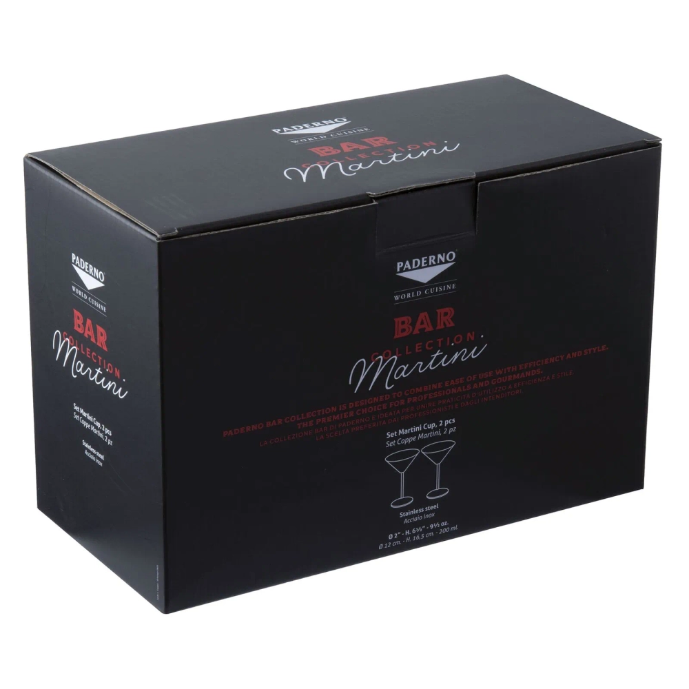 Paderno Набор из 2 медных бокалов для мартини EAN 8014808424144