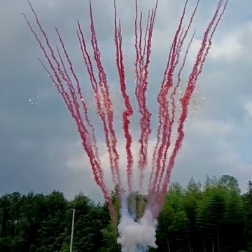Дневная батарея салютов Он или Она? (ДЕВОЧКА) БСП1003612 (36/1,2) веер