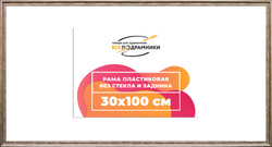 Рама 30x100 для картин и фотографий