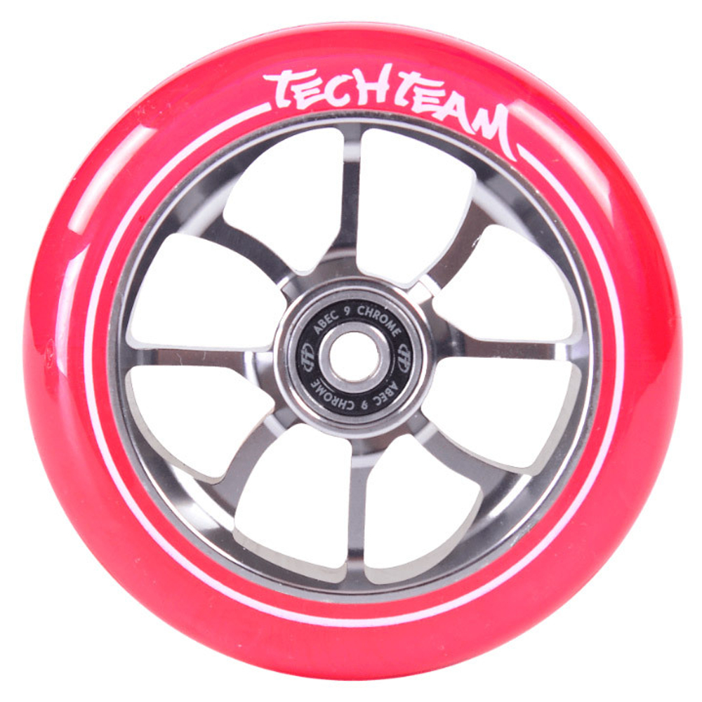 Колесо для самоката X-Treme 110*24мм Wind2, pink transparent