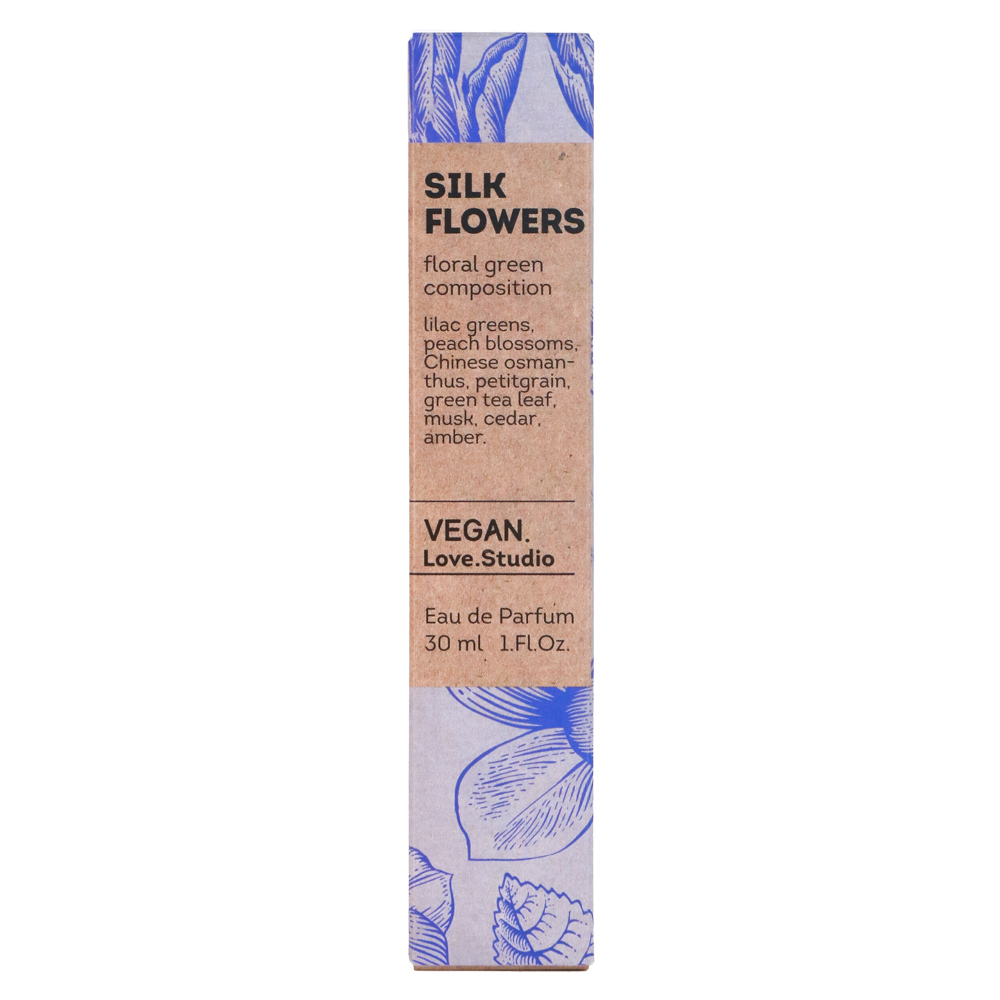 Вода парфюмерная Vegan Love Studio Silk Flowers (Веган Лав Студио Силк Флаверс) - 30ml for women