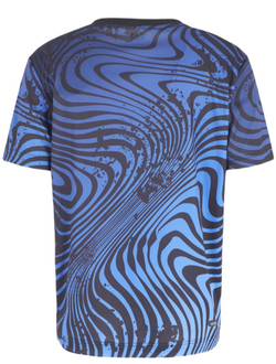 Мужская теннисная футболка EA7 Man Jersey - небесный