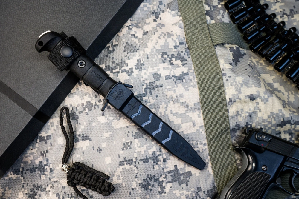 Тактический нож Vector Elmax (Cryo) StoneWash Black