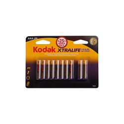 Батарейки Kodak LR03-8+2BL XTRALIFE Alkaline [K3A-8+2] | Kodak