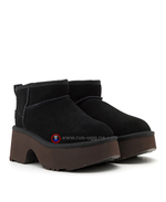 ULTRA MINI HEIGHTS Ankle Boots - Black