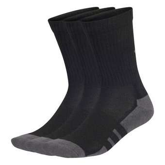 Теннисные носки Adidas Essentials Climacool Cushioned Crew 3P - black/grey six
