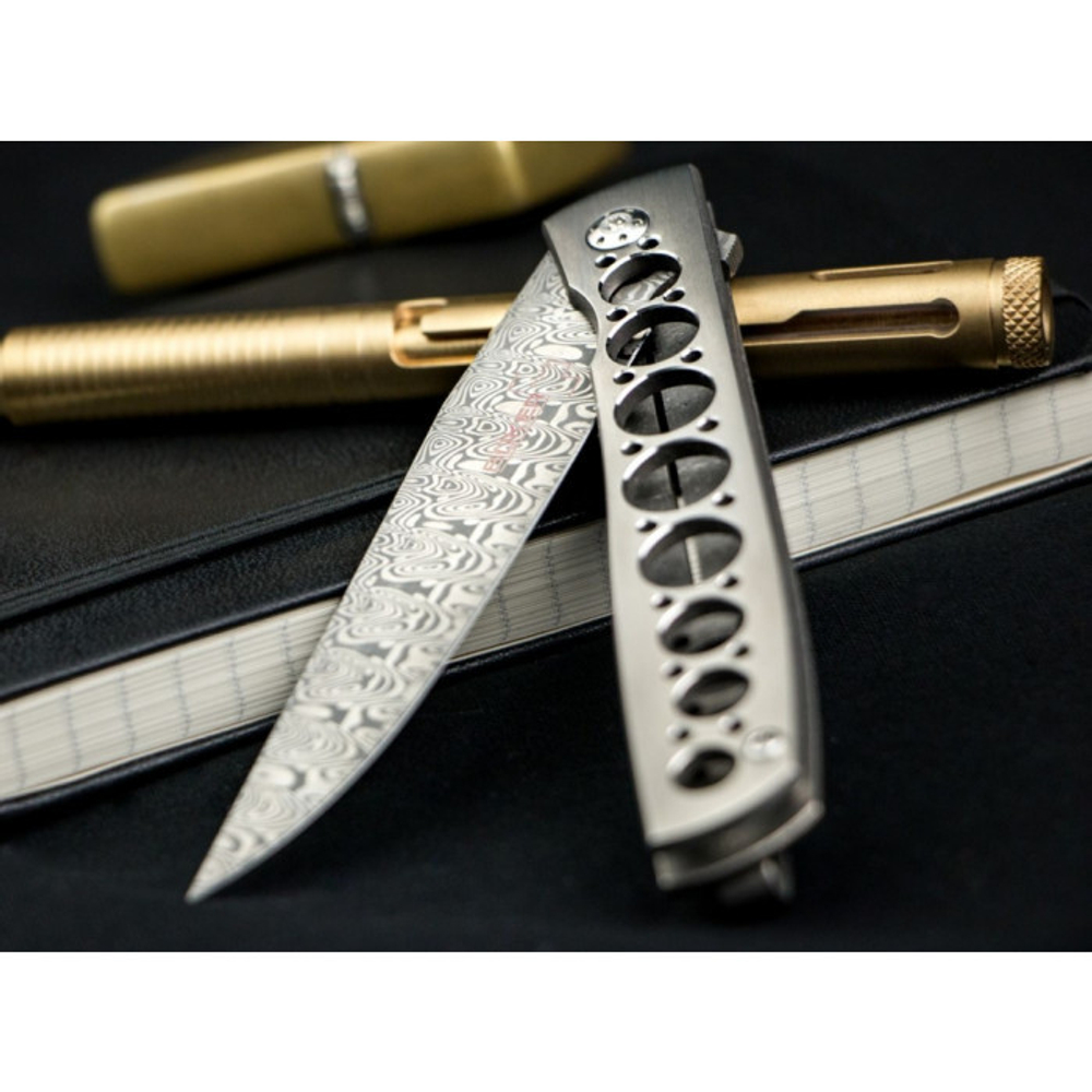 Складной нож из дамасской стали Boker 01BO739DAM Urban Trapper Damasteel