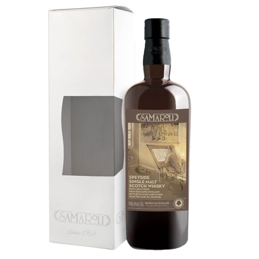 Виски Samaroli Speyside Dailuaine Single Malt 2023, gift box, 0.7 л