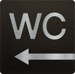 Туалет, WC, налево