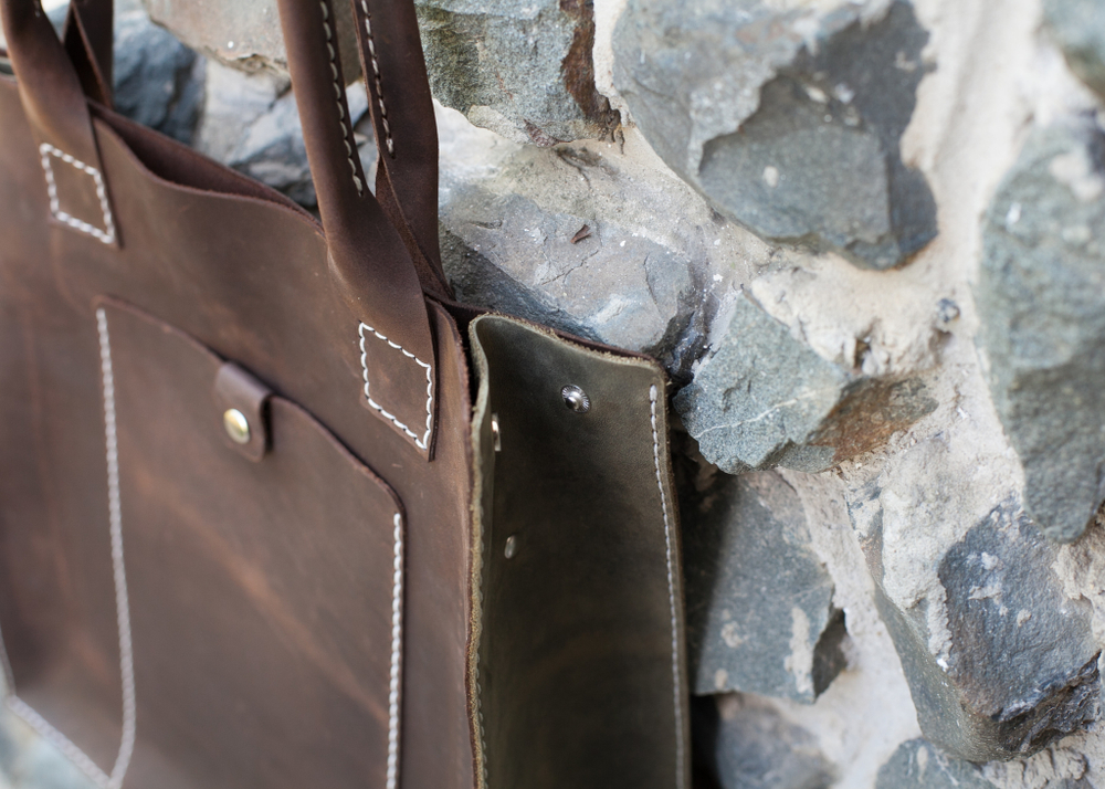 Сумка из натуральной кожи