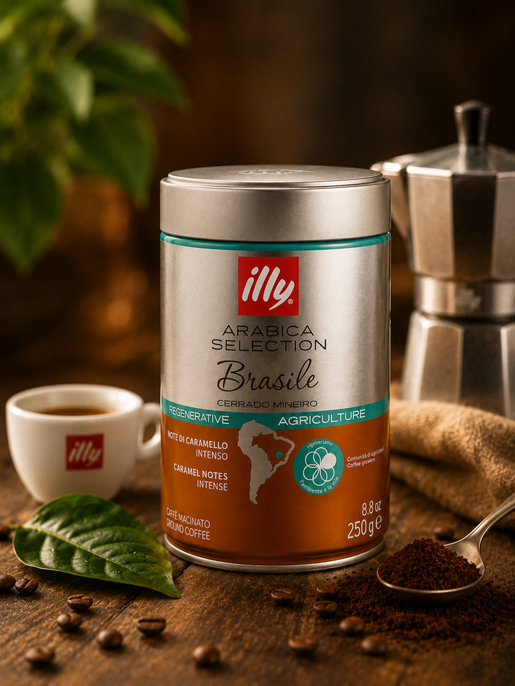 Кофе молотый ILLY Бразилия 250 г x 2 шт