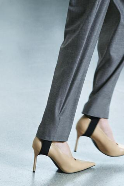 БРЮКИ СО ШТРИПКАМИ И ШЕРСТЬЮ — ZW COLLECTION — ZARA