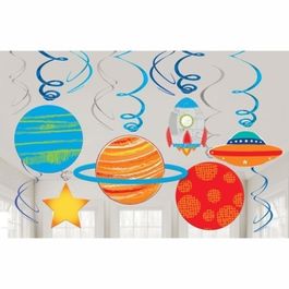 Спираль "Космос" 60см 12шт