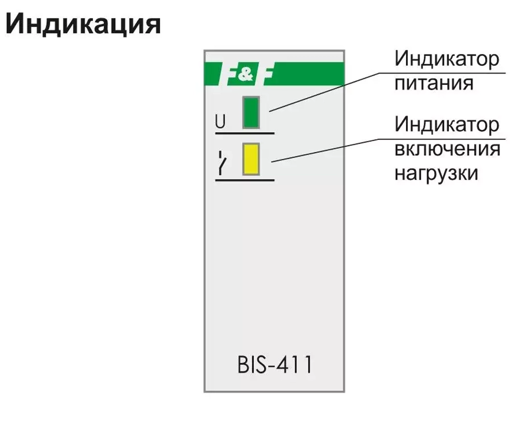 Реле импульсное BIS-411 230В 16А