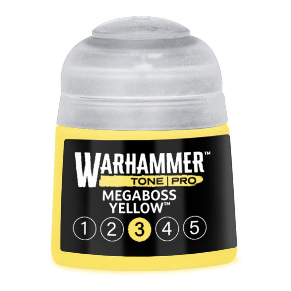 Краска Megaboss Yellow 3 — Warhammer Tone Pro
