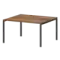 Бенч двойной на металлокаркасе СМС2-П-10К.120.Пр25  1000x1235x750 Смарт