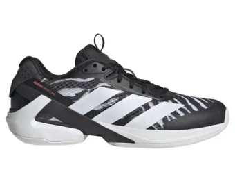 Женские Кроссовки теннисные Adidas Adizero Ubersonic 5 W - core black/cloud white/solar turbo