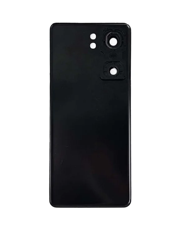 Задняя крышка для Iqoo Neo 9S Pro 5G черная (Black) со стеклом камеры