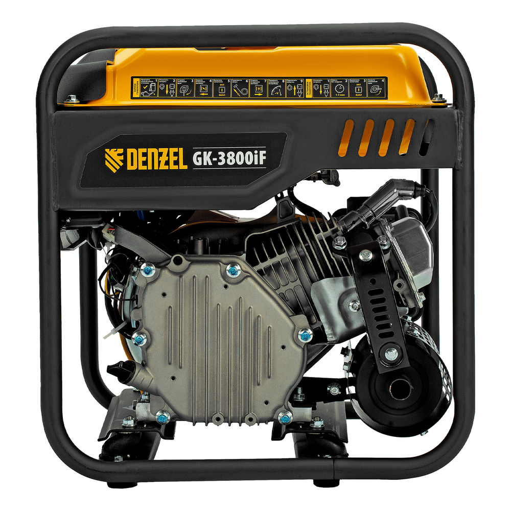 Генератор инверторный GK-3800iF, 3,8 кВт, 230 В, ручной старт DENZEL