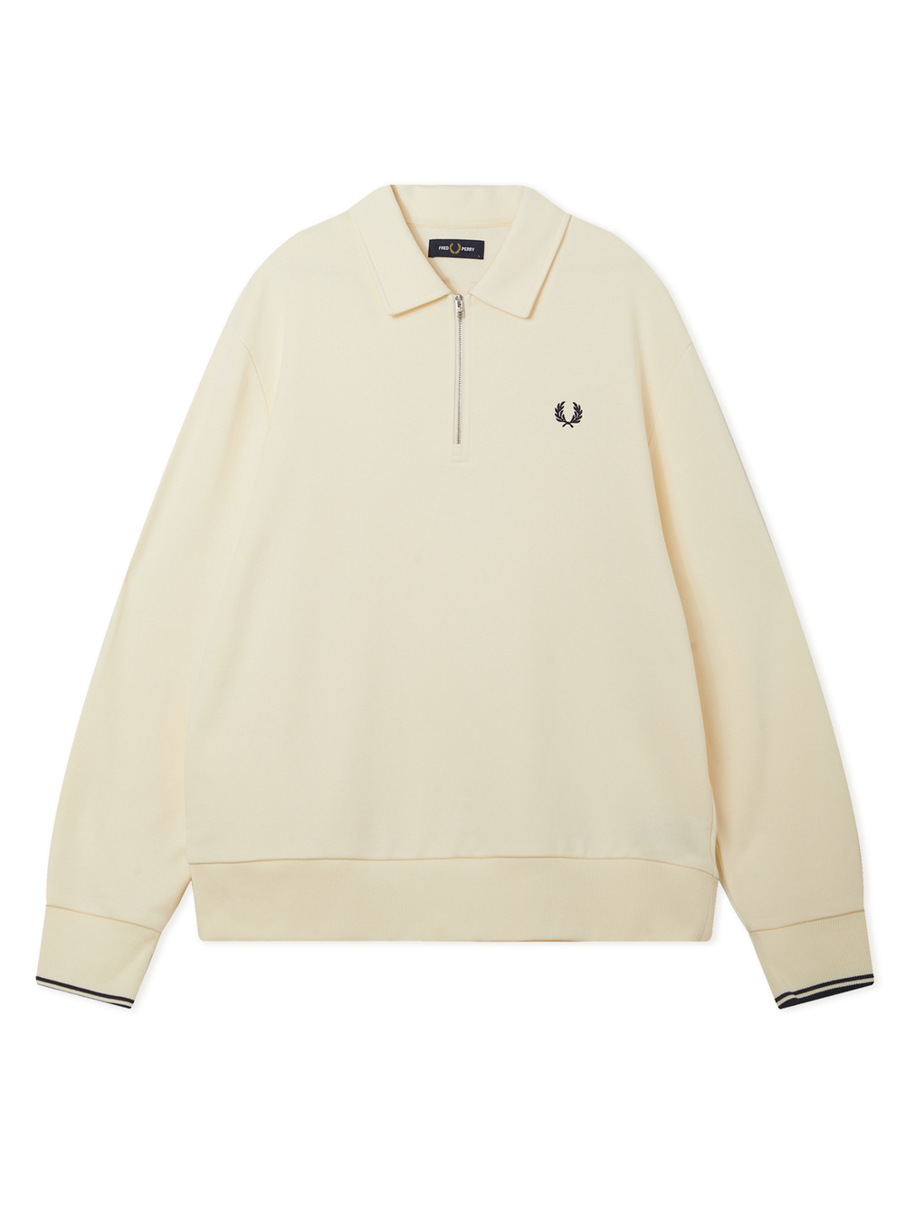 Мужская Толстовка (Half-zip) Half Zip Collared