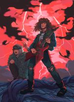 Постер "Stranger Things: Most Metal Ever"