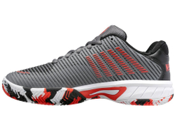 детские Кроссовки теннисные K-Swiss Hypercourt Express 2 HB Junior - steal gray/jest black/spicy orange