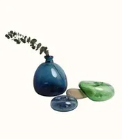 Ваза - DROP морская волна, M | Repin glass
