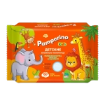 Полотенца влажные PAMPERINO Kids детские с ромашкой, алоэ вера и витамином Е 60шт✦
