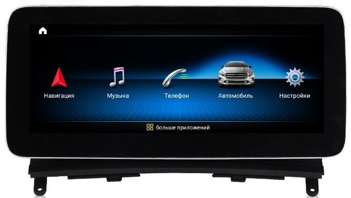Магнитола для Mercedes-Benz C-класс (W204) 2007-2011 NTG 4.0 - Airok RW-1207Q монитор 10" на Android 9, Snapdragon, SIM-слот