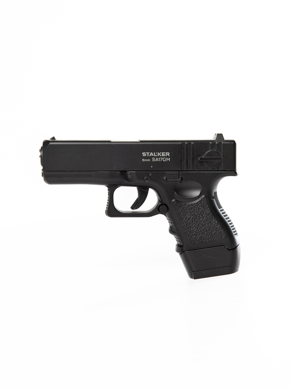 Пистолет пневм. Stalker SA17GM Spring (аналог Glock 17), к.6мм,мет.корпус, маг.6шар