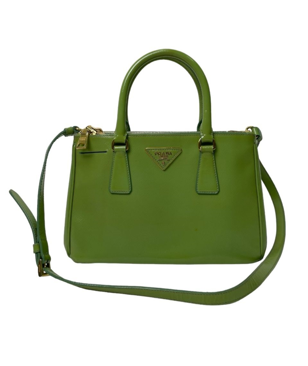 Сумка Prada Double Zip Tote Vernice Saffiano small