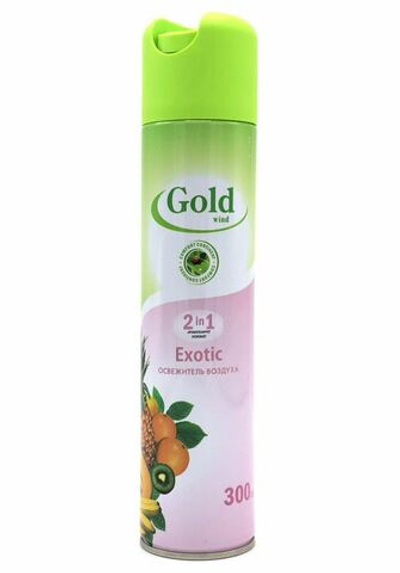 Освежитель воздуха Gold Wind 300 мл., Экзотик (12)