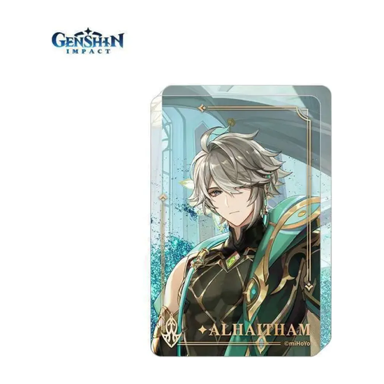 Орнаменты из акриловых блоков с эффектом зыбучих песков внутри "The Exquisite Night Chimes" Version — Genshin Impact