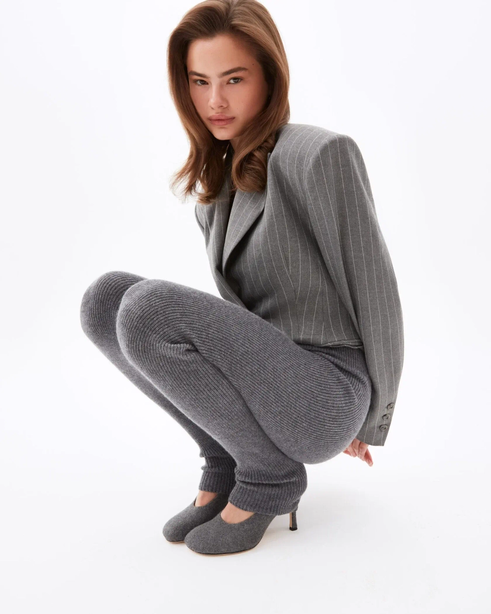 Туфли TIME  dark grey