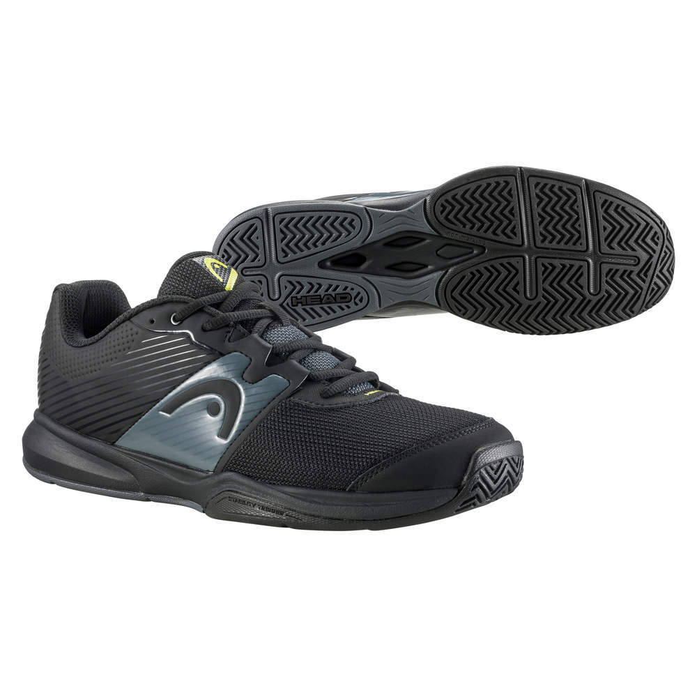 Мужские кроссовки теннисные Head Revolt Court Men - black/grey