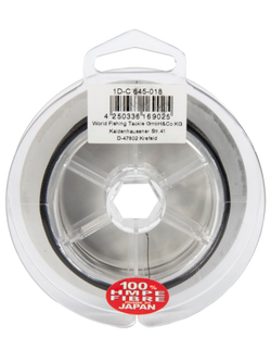 Леска плетёная WFT KG TUNGSTEN SINKING Black 150 м, 0.18 мм