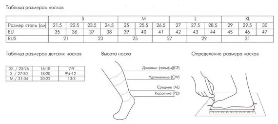 Носки унисекс GUAHOO G53-2713CF