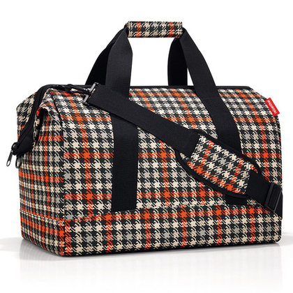 Сумка allrounder l glencheck red