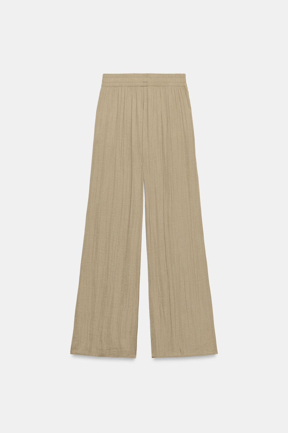 ШИРОКИЕ СТРУЯЩИЕСЯ БРЮКИ — ZARA