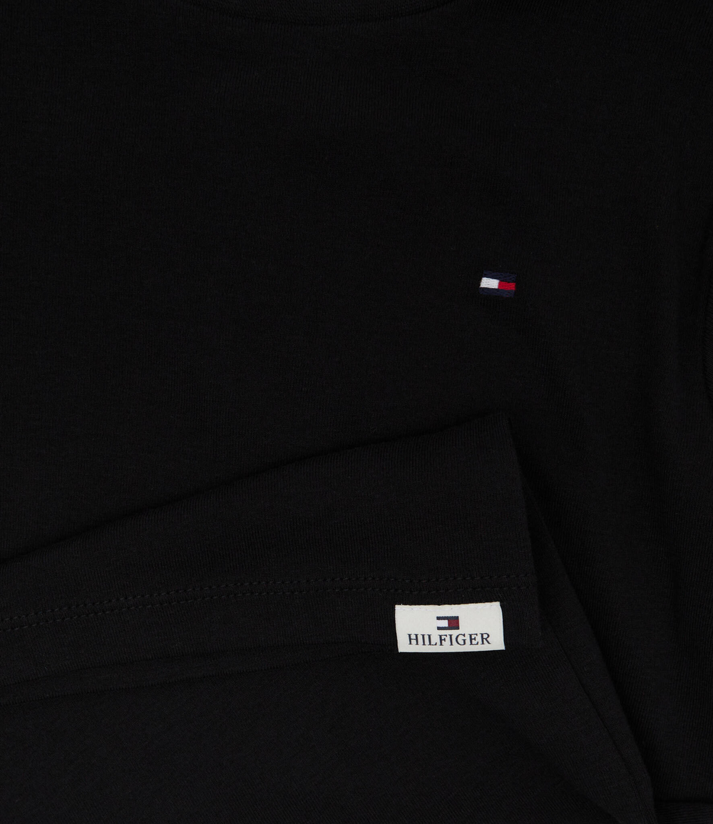 лонгслив Tommy Hilfiger - черный(KB0KB07803)