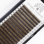 Набор ленточных ресниц Global Fashion Premium Lashes микс (7-13 мм) C 0.07, темный шоколад