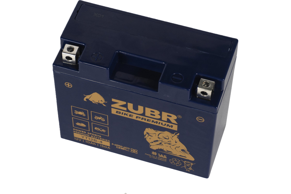 10Ah ZUBR BIKE PREMIUM YT12B-4 L+