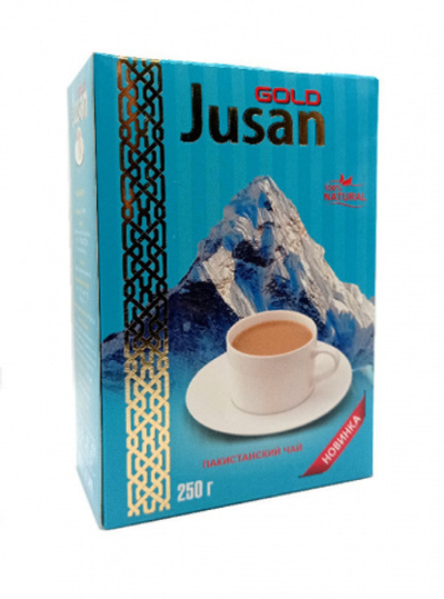 Чай пакистан JUSAN в/с гран 250гр *40