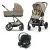 Детская коляска Cybex Balios S Lux TPE 3 в 1 Almond Beige