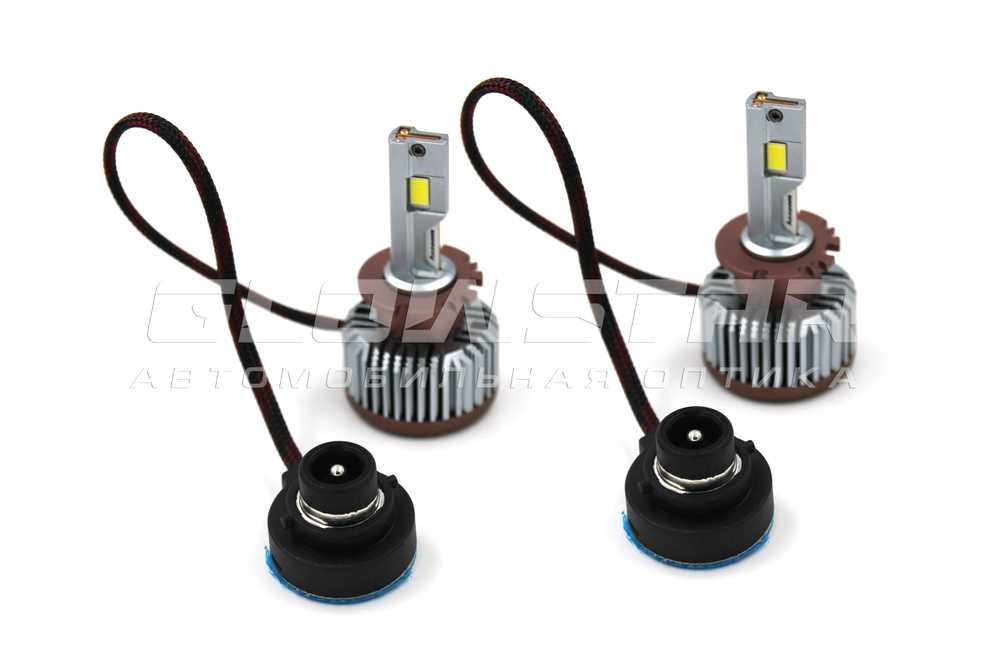 Aozoom D-S/D2S с вентилятором 12V 45W 3500Lm (комплект, 2шт)