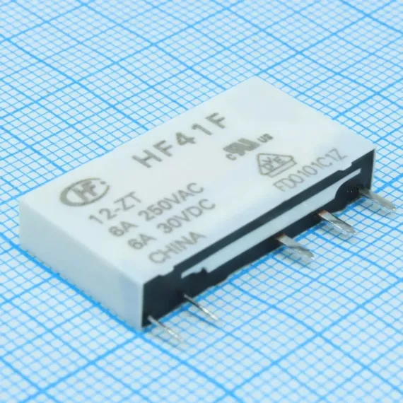 Реле электромагнитное HF41F/12-ZS 12VDC