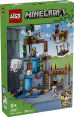 Конструктор Лего Майнкрафт Станция Гастов 21597 | LEGO Minecraft Ghast Station приключения в Minecraft 754 детали 9+