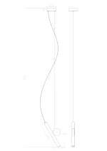 Подвесной светильник Arte Lamp BEEMIM A2090SP-1BK, 1хLED