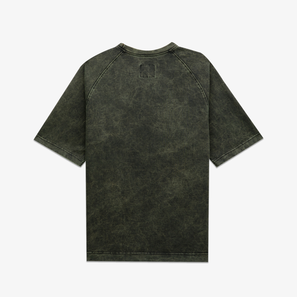 Rusty TSHRT Basic logo Green