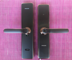 Электронный дверной замок PHILIPS EasyKey 7300 медный